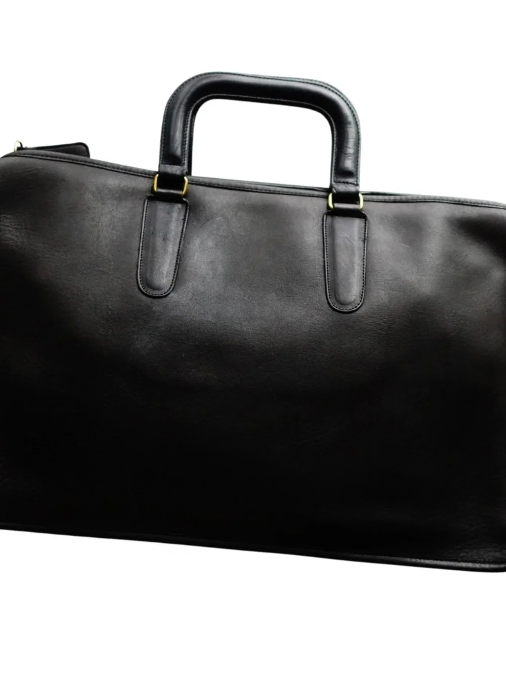 Coach Vintage Briefcase Bonnie Cashin Era Black Slim Unisex XL 17